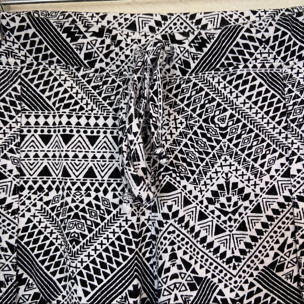 Element | Aztec Pattern Mesh Detail Wide Leg Pants - image 3